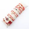 copy of Pack de 12 bracelets acier - argenté noir