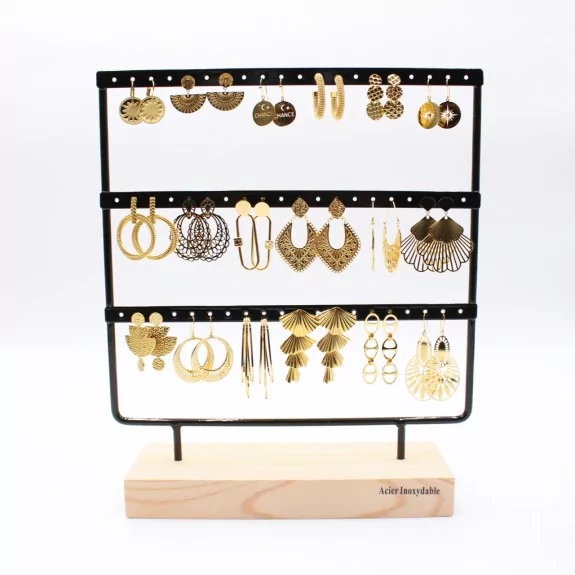 Lot De 3 Clips D'oreilles - Occasion - Fermoir Clip