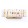 Pack de 12 bracelets acier - ORANGE
