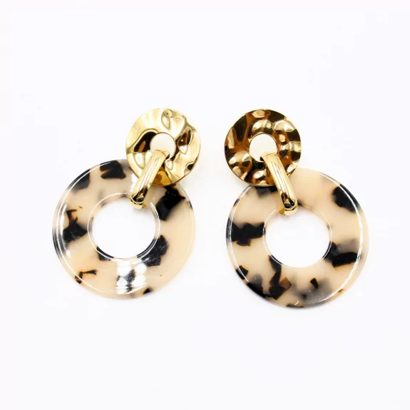 Boucles d'oreilles en acier...