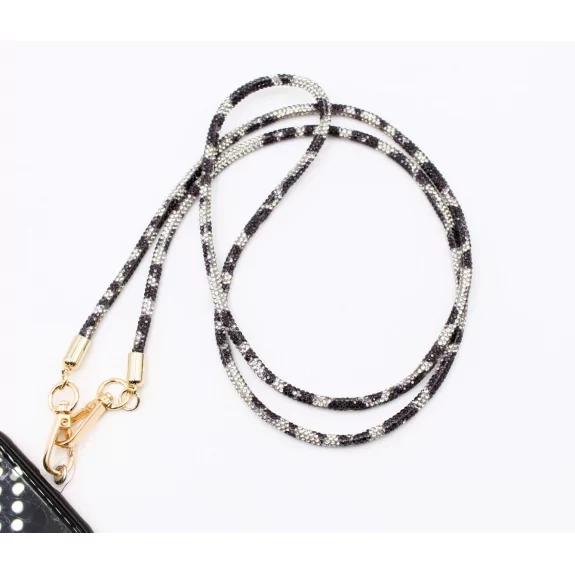 Sautoir dragonne en strass...