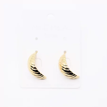 Boucles d'oreilles demi créole