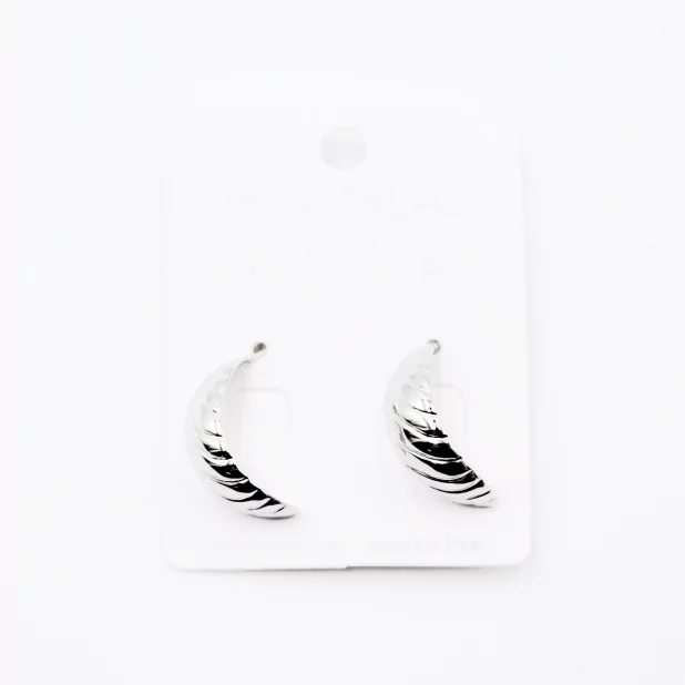 Boucles d'oreilles demi créole
