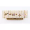 copy of Pack de 12 bracelets acier - argenté noir