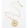 Sautoir acier avec pendentif mauresque