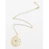 Sautoir acier avec pendentif mauresque