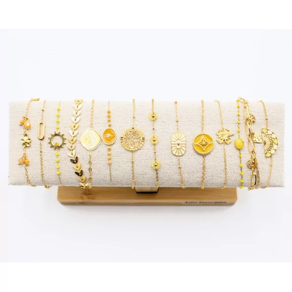 Pack de 12 bracelets acier...