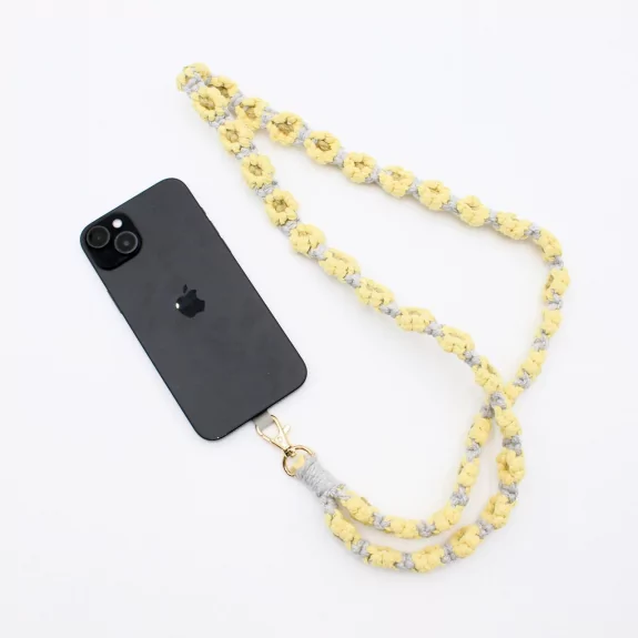 Bijoux de téléphone marguerite