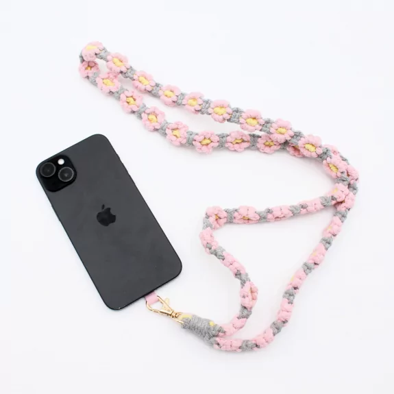 Bijoux de téléphone marguerite