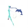 Porte clefs dauphin et perles