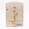 Pack 12 Colliers Acier Inoxydable - ROSE