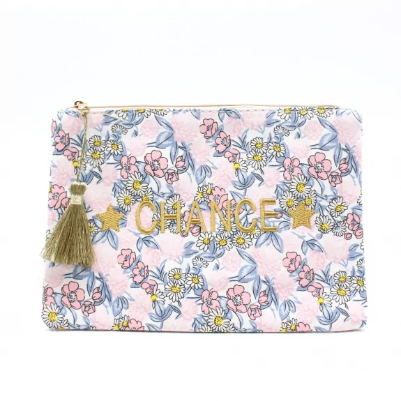 Pochette motif floral...