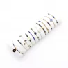 Pack de 12 bracelets perles et acier - marine