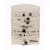 Pack 12 Colliers Acier Inoxydable - argenté noir