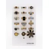 copy of Pack 18 bagues acier inoxydable - blanc