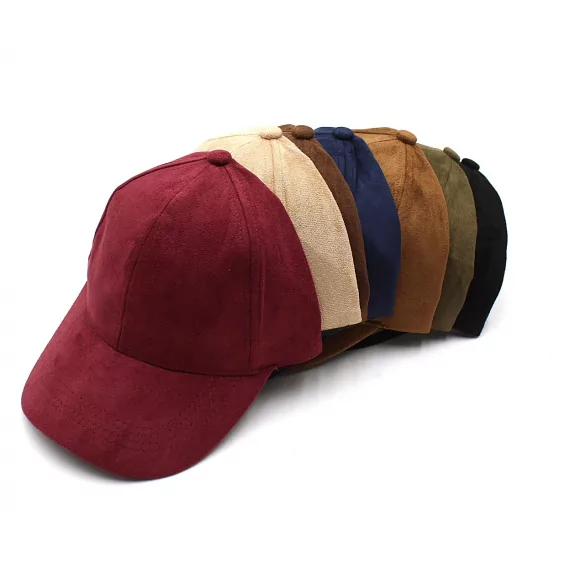 Pack de 7 casquettes - Suédine