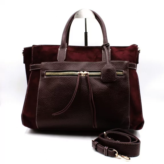 Sac à main bi matière