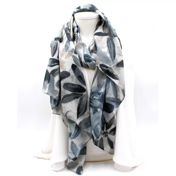 Echarpe motif floral