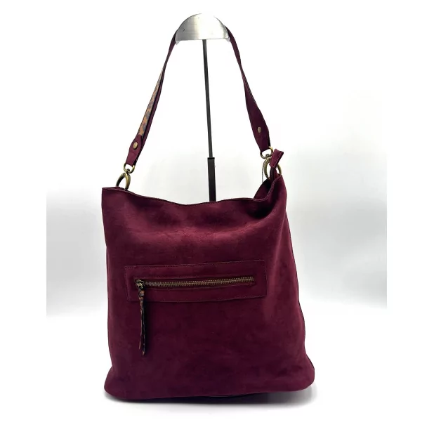 Sac à main avec anse léopard