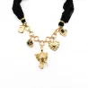 Collier acier breloque éléphant