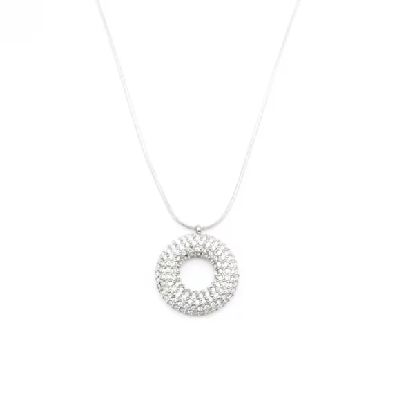 Collier pendentif cercle...
