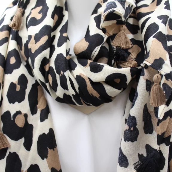 Echarpe top tendance esprit léopard
