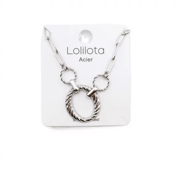 Collier acier - mode