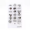 Pack 18 bagues acier inoxydable - argenté