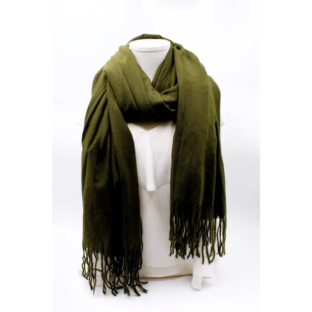 Echarpe laine toucher cachemire