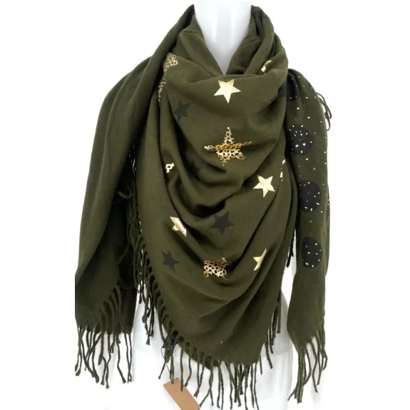 Echarpe carrée tendance...