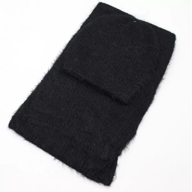 ensemble écharpe et bonnet douillet