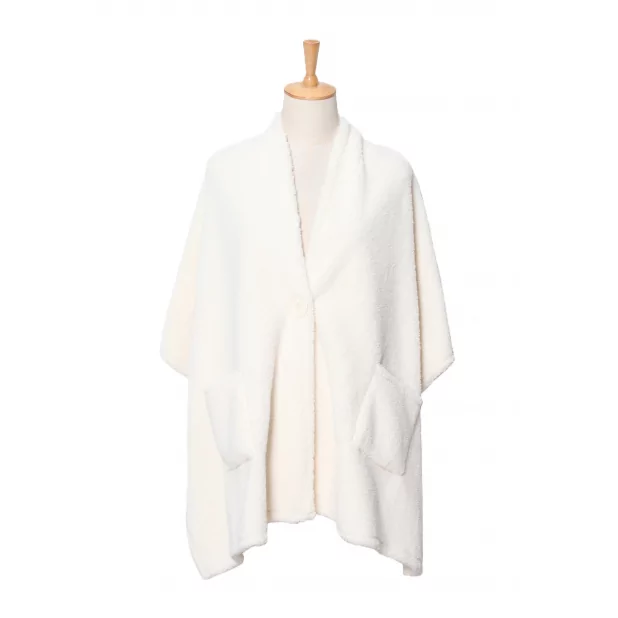Echarpe cape avec poches