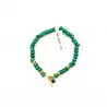 Pack de 20 bracelets pierre et breloques acier