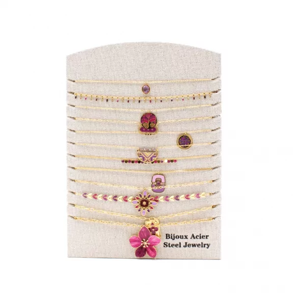 Pack 12 Colliers Acier...