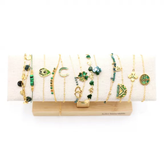 Pack de 12 bracelets acier...