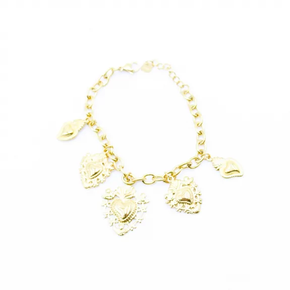 Bracelet acier doré...