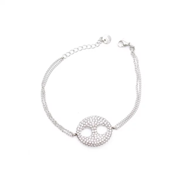 Bracelet pendentif luxe strass
