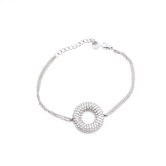 Bracelet avec cercle strass