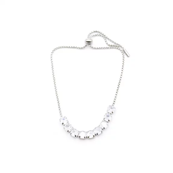 Bracelet acier et strass