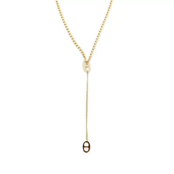 Collier acier motif...