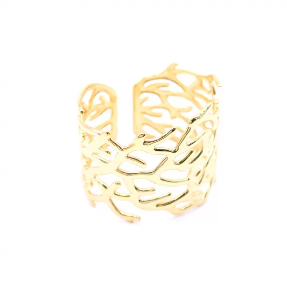 Manchette dorée détails...