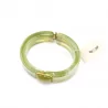 Bracelet jonc résine avec cabochon
