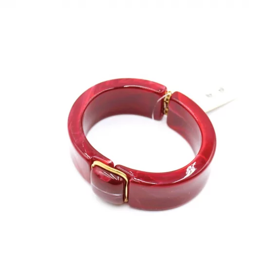 Bracelet jonc résine avec cabochon