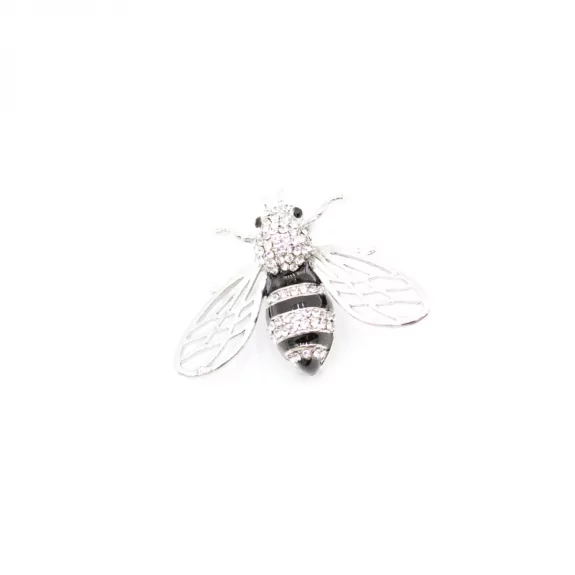 Broches strass - abeille