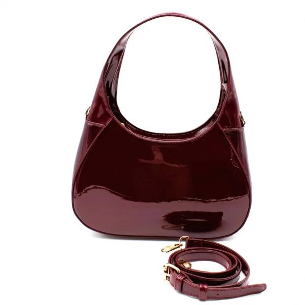 Sac à main vernis luxe