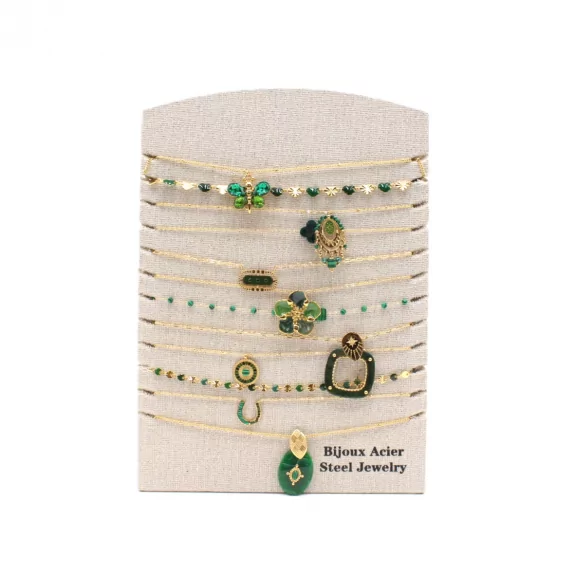 Pack 12 Colliers Acier...