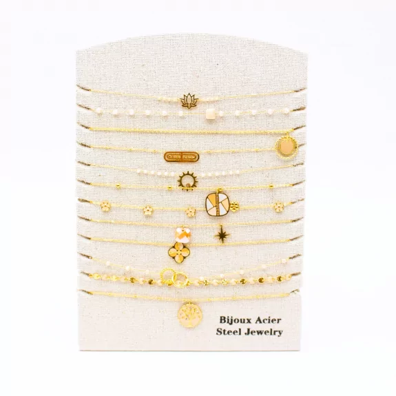 Pack 12 Colliers Acier...