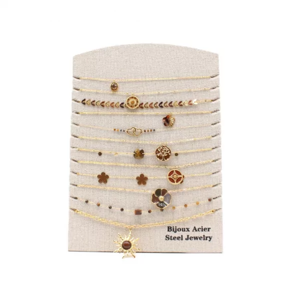 Pack 12 Colliers Acier...