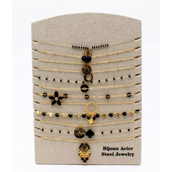 Pack 12 Colliers Acier...