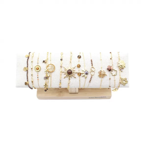 Pack de 12 bracelets acier...